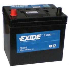 Exide Excell EB605 / 60Ah 390A